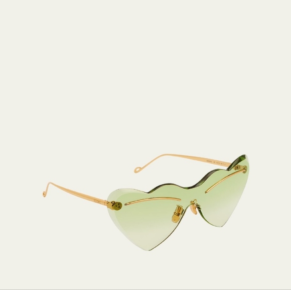 Loewe Accessories - NEW LOEWE WOMEN GOLD GREEN EYEWEAR LW40087U 30P SUNGLASSES LW40087U